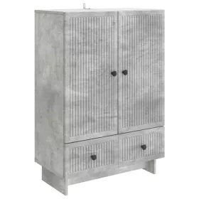  Széf Beton Szürke 66 x 34,5 x 95 cm Mérnöki fa