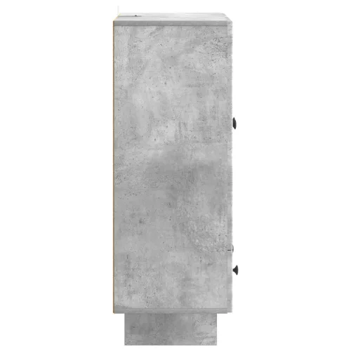  Széf Beton Szürke 66 x 34,5 x 95 cm Mérnöki fa