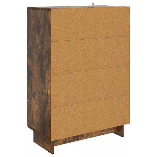  Széf Füstölt Tölgy 66 x 34,5 x 95 cm Mérnöki fa