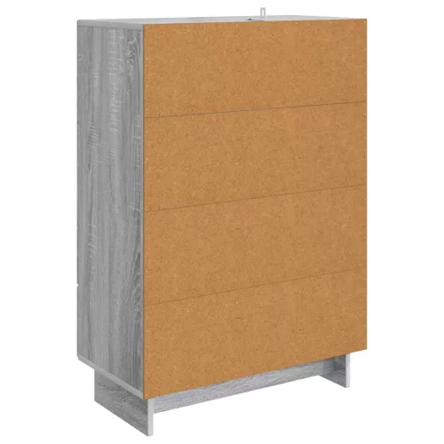  Széf Szürke Sonoma 66 x 34,5 x 95 cm Mérnöki fa