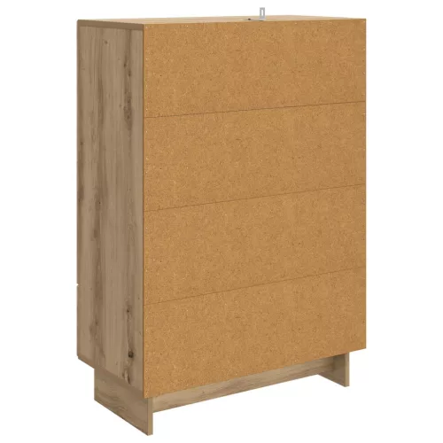  Széf Kézműves Tölgy 66 x 34,5 x 95 cm Mérnöki fa