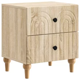  Éjjeliszekrény Sonoma Tölgy 43 x 34,5 x 48 cm Szerelt Fa