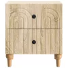  Éjjeliszekrény 2 pcs Sonoma Tölgy 43 x 34,5 x 48 cm Szerelt Fa