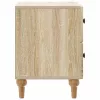  Éjjeliszekrény 2 pcs Sonoma Tölgy 43 x 34,5 x 48 cm Szerelt Fa