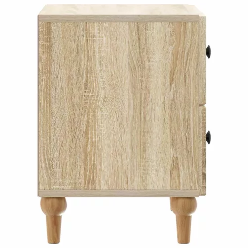  Éjjeliszekrény 2 pcs Sonoma Tölgy 43 x 34,5 x 48 cm Szerelt Fa
