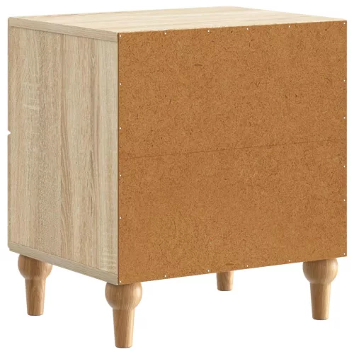  Éjjeliszekrény 2 pcs Sonoma Tölgy 43 x 34,5 x 48 cm Szerelt Fa