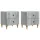  Éjjeliszekrény 2 pcs Szürke Sonoma 43 x 34,5 x 48 cm Szerelt Fa