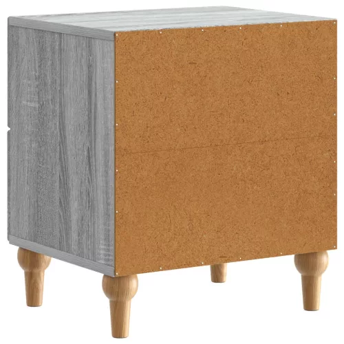  Éjjeliszekrény 2 pcs Szürke Sonoma 43 x 34,5 x 48 cm Szerelt Fa