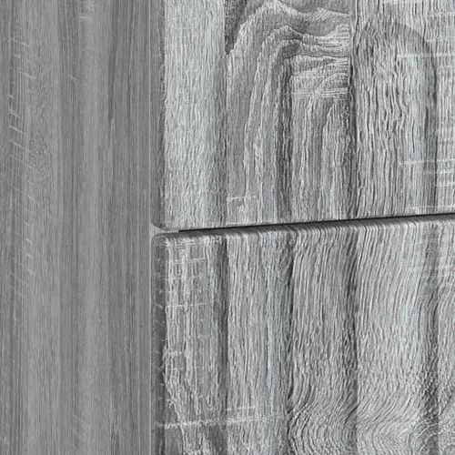  Éjjeliszekrény 2 pcs Szürke Sonoma 43 x 34,5 x 48 cm Szerelt Fa