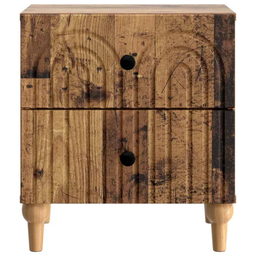  Éjjeliszekrény fiókkal Antik Fa 43 x 34,5 x 48 cm Szerelt Fa