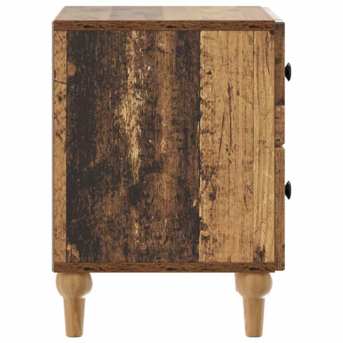  Éjjeliszekrény fiókkal Antik Fa 43 x 34,5 x 48 cm Szerelt Fa