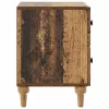  Éjjeliszekrény 2 pcs Antik Fa 43 x 34,5 x 48 cm Szerelt Fa