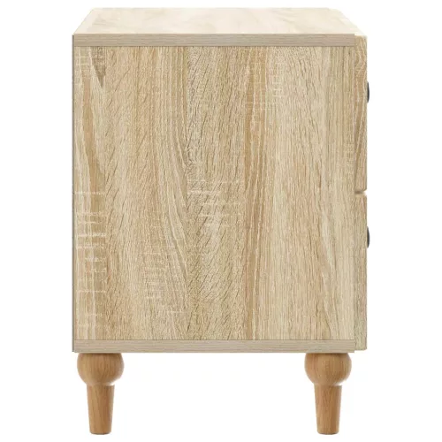  Éjjeliszekrény Sonoma Tölgy 62 x 34,5 x 48 cm Szerelt Fa