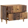  Éjjeliszekrény fiókkal Antik Fa 62 x 34,5 x 48 cm Szerelt Fa