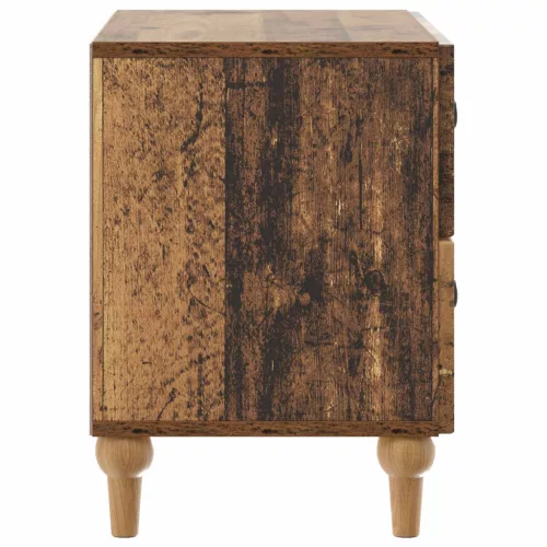 Éjjeliszekrény fiókkal Antik Fa 62 x 34,5 x 48 cm Szerelt Fa