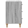  Éjjeliszekrény Szürke Sonoma 43x 41 x 66,5 cm Szerelt Fa