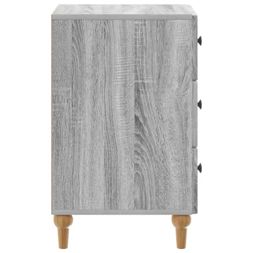  Éjjeliszekrény Szürke Sonoma 43x 41 x 66,5 cm Szerelt Fa