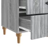  Éjjeliszekrény Szürke Sonoma 43x 41 x 66,5 cm Szerelt Fa
