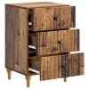  Éjjeliszekrény fiókkal Antik Fa 43x 41 x 66,5 cm Szerelt Fa