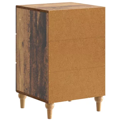  Éjjeliszekrény fiókkal Antik Fa 43x 41 x 66,5 cm Szerelt Fa