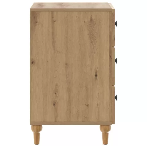  Éjjeliszekrény Kézműves Tölgy 43x 41 x 66,5 cm Szerelt Fa