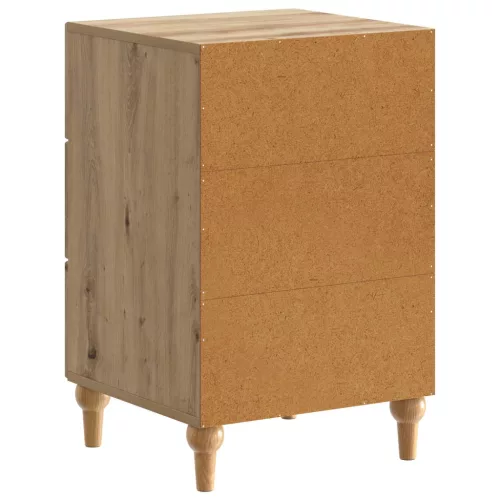  Éjjeliszekrény Kézműves Tölgy 43x 41 x 66,5 cm Szerelt Fa