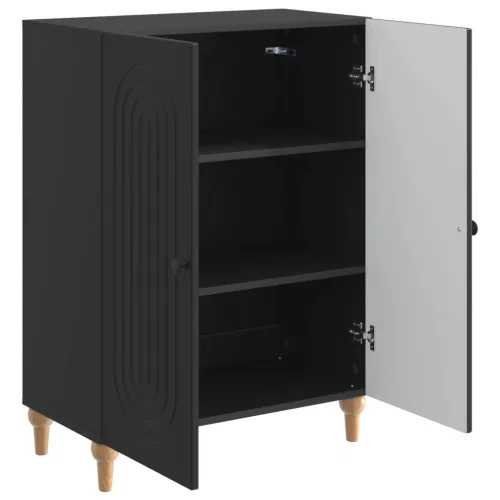  Széf Fekete 66 x 34,5 x 90 cm Szerelt Fa