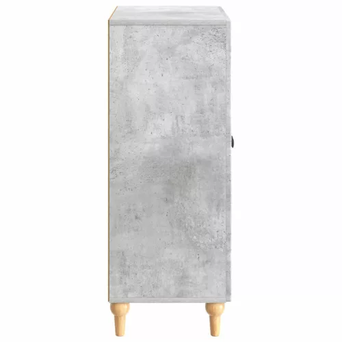  Széf Betonszürke 66 x 34,5 x 90 cm Szerelt Fa