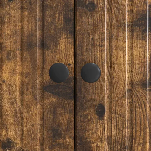  Széf Füstös Tölgy 66 x 34,5 x 90 cm Szerelt Fa