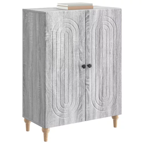  Széf Szürke Sonoma 66 x 34,5 x 90 cm Szerelt Fa