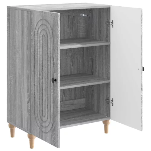  Széf Szürke Sonoma 66 x 34,5 x 90 cm Szerelt Fa