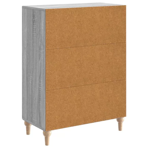  Széf Szürke Sonoma 66 x 34,5 x 90 cm Szerelt Fa