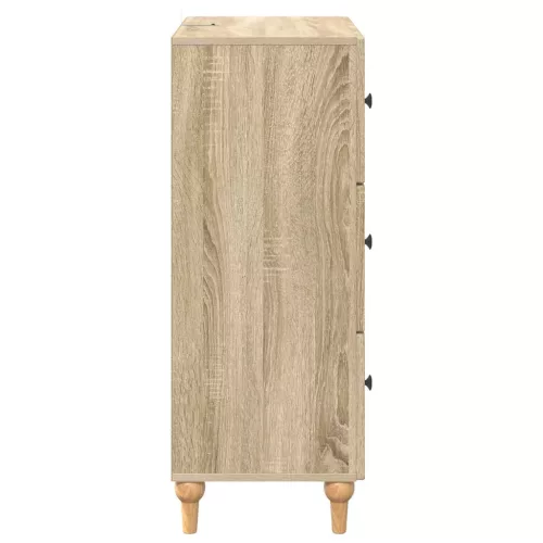 Fiókos szekrény Sonoma Tölgy 66 x 34,5 x 90 cm Szerelt Fa