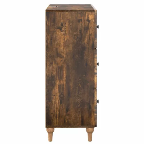  Fiókos szekrény Füstös Tölgy 66 x 34,5 x 90 cm Szerelt Fa