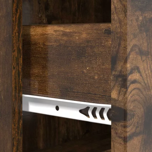  Fiókos szekrény Füstös Tölgy 66 x 34,5 x 90 cm Szerelt Fa