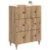  Fiókos szekrény Kézműves Tölgy 66 x 34,5 x 90 cm Szerelt Fa