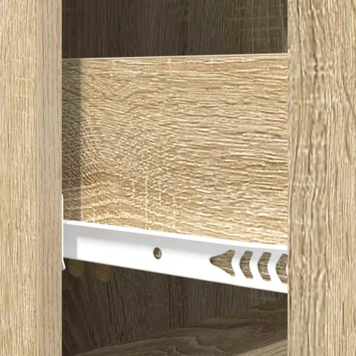  Fiókos szekrény Sonoma Tölgy 33 x 34,5 x 90 cm Szerelt Fa