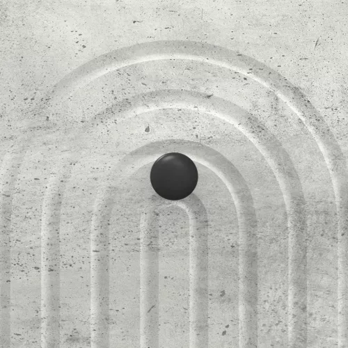  Fiókos szekrény Betonszürke 33 x 34,5 x 90 cm Szerelt Fa