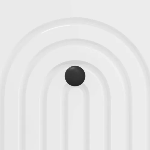  Fiókos szekrény Magasfényű Fehér 33 x 34,5 x 90 cm Szerelt Fa