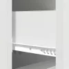  Fiókos szekrény Magasfényű Fehér 33 x 34,5 x 90 cm Szerelt Fa