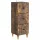  Fiókos szekrény Füstös Tölgy 33 x 34,5 x 90 cm Szerelt Fa