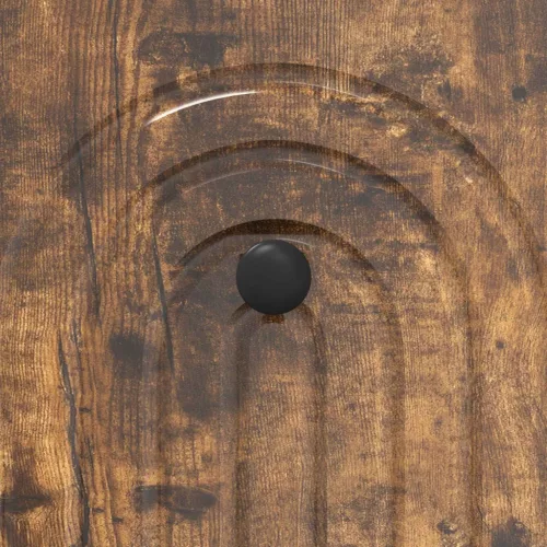  Fiókos szekrény Füstös Tölgy 33 x 34,5 x 90 cm Szerelt Fa