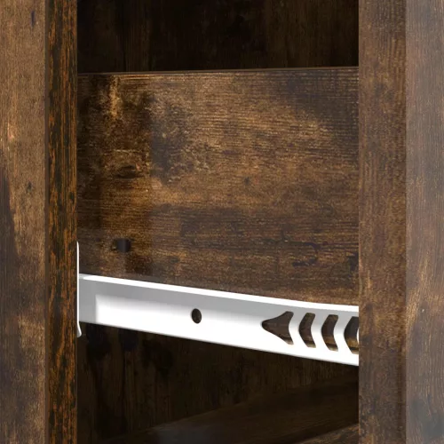  Fiókos szekrény Füstös Tölgy 33 x 34,5 x 90 cm Szerelt Fa