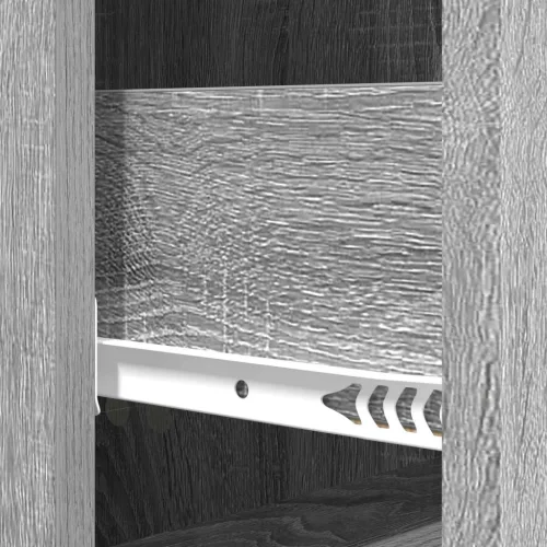  Fiókos szekrény Szürke Sonoma 33 x 34,5 x 90 cm Szerelt Fa