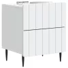  Éjjeliszekrény 2 pcs Fehér 43 x 34,5 x 49,5 cm Szerelt Fa