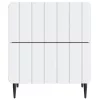 Éjjeliszekrény 2 pcs Fehér 43 x 34,5 x 49,5 cm Szerelt Fa
