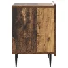  Éjjeliszekrény 2 pcs Antik Fa 43 x 34,5 x 49,5 cm Szerelt Fa