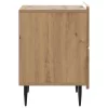  Éjjeliszekrény fiókkal 2 pcs Kézműves Tölgy 43 x 34,5 x 49,5 cm