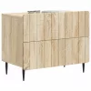  Éjjeliszekrény Sonoma Tölgy 62 x 34,5 x 49,5 cm Szerelt Fa