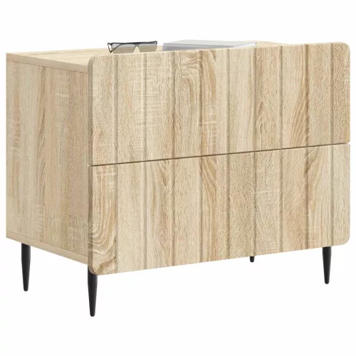  Éjjeliszekrény Sonoma Tölgy 62 x 34,5 x 49,5 cm Szerelt Fa